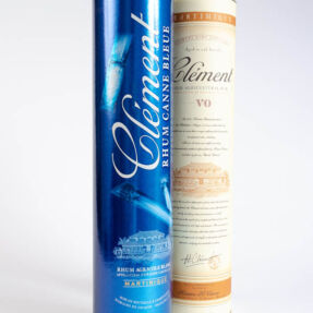 Cardboard canisters: Agricultural rum Clément large Canne EM2