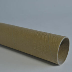 Tube carton gaufré