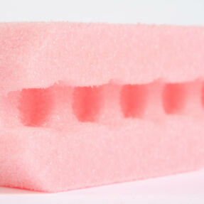 Mousse de calage usinée remplacement polystyrène